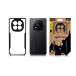 Taktický kryt Quantum Stealth pre Xiaomi Redmi Note 14 Pro+ 5G Clear/Black