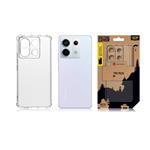 Taktický kryt TPU Plyo pre Xiaomi Redmi Note 13 Pro 5G Transparent