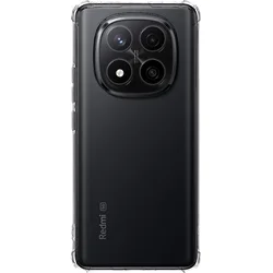 Taktický kryt TPU Plyo pre Xiaomi Redmi Note 14 Pro+ 5G Transparent