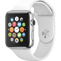 Taktický silikónový remienok pre Apple Watch 1/2/3/4/5/5/6/7/8/SE 38/40/41 mm White - White