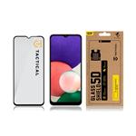 Taktický sklenený štít 5D sklo pre Samsung Galaxy A22 5G Black