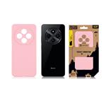 Taktický zamatový kryt Smoothie Cover pre Xiaomi Redmi 14C 4G/A4 5G/Poco C75 Pink Panther