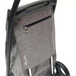 Taška na kolieskach Rolser Com Tweed Polar Black Tube, čierna