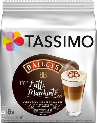 TASSIMO Kapsle pro espressa Latte Macchiato BAILEYES, 8 ks