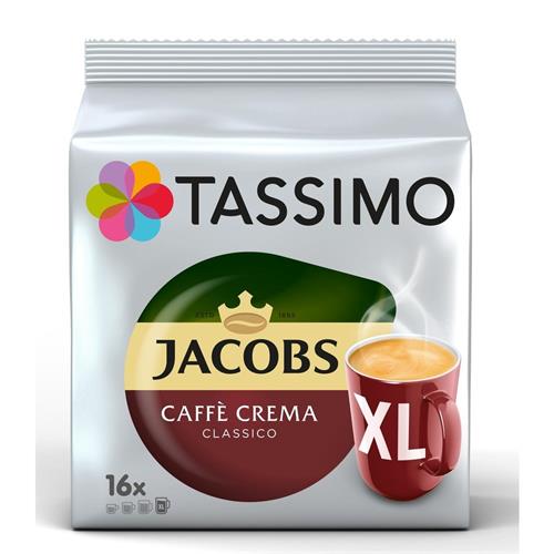 TASSIMO Kapsle pro esspressa Caffe Crema XL, 16 ks