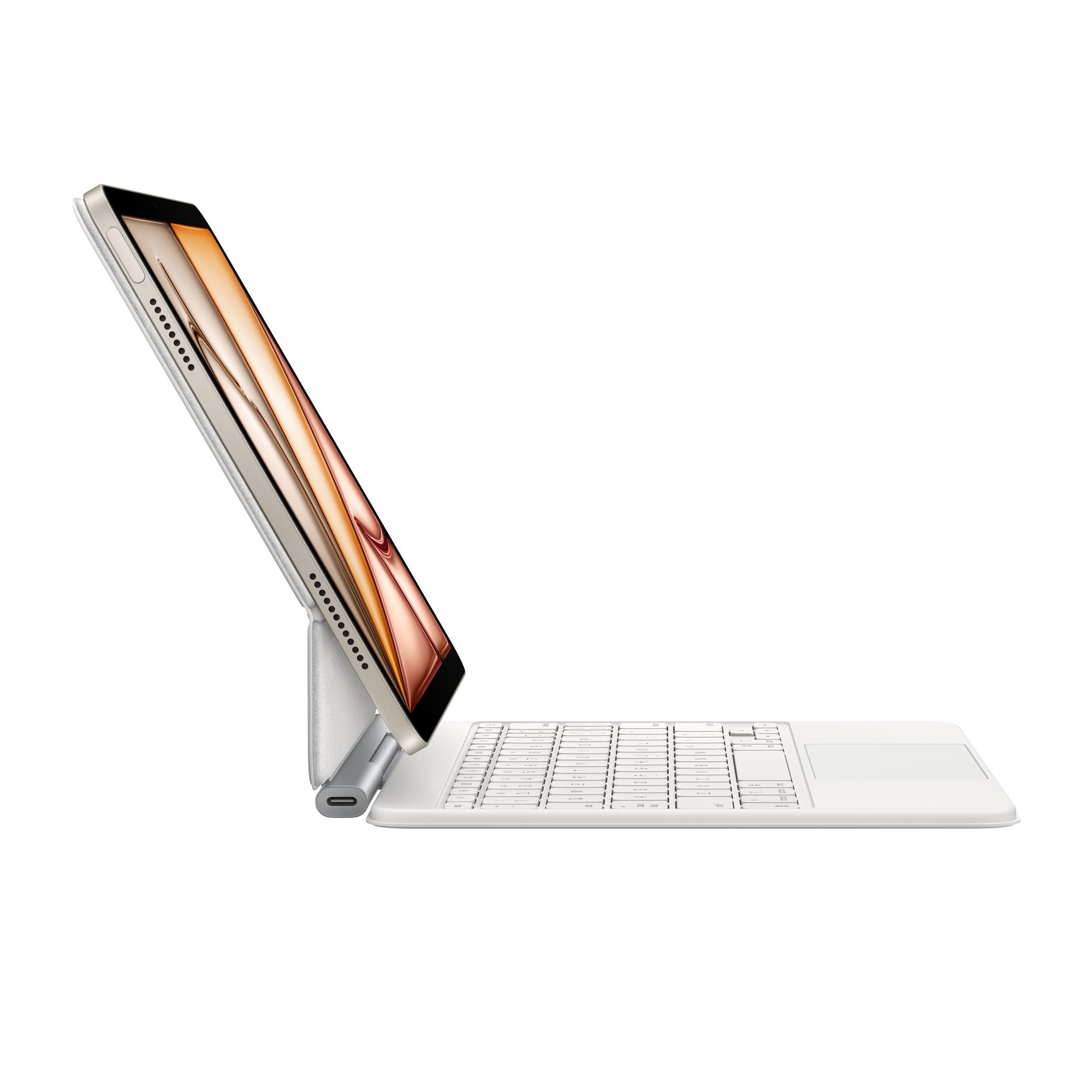 TBP Apple Magic Keyboard pre iPad Air 11-palcový (M3) - Čeština - Biela