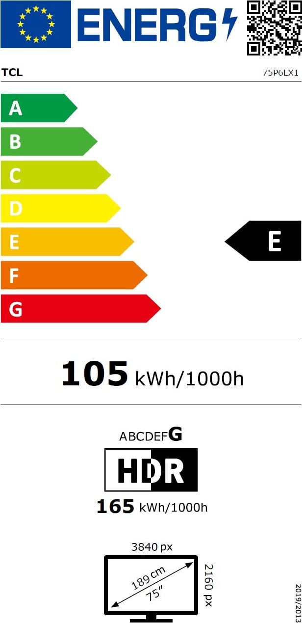 TCL 75P6L