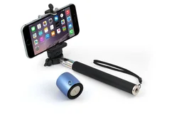 TECHNAXX MusicMan NANO Selfie Bluetooth Soundstation BT-X12 modrý