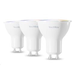 TechToy Smart Bulb RGB 4.7W GU10 ZigBee 3ks set