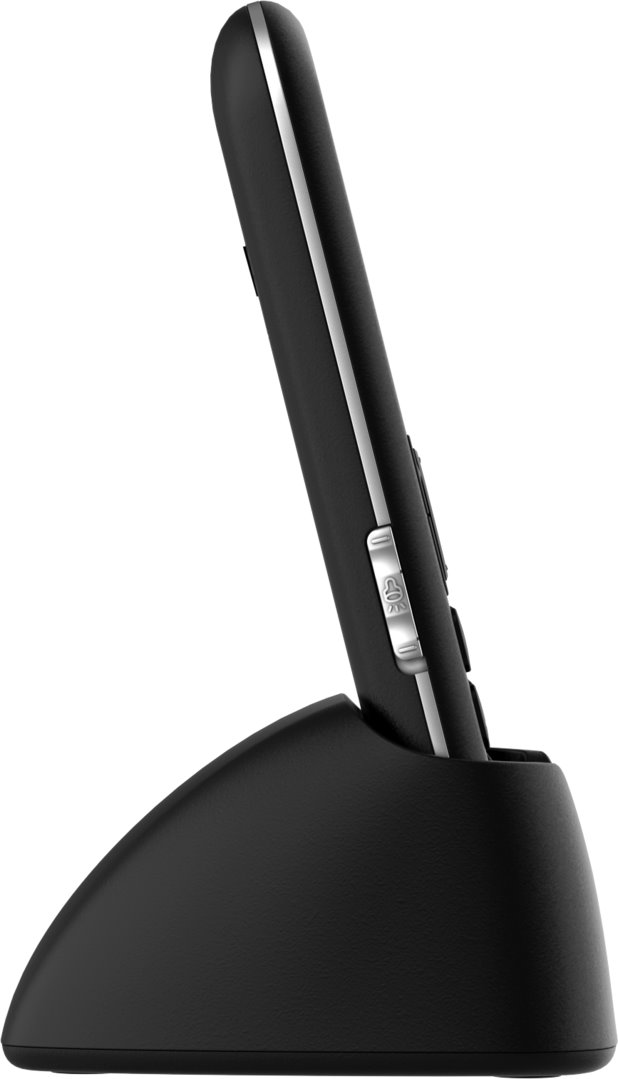 Telefon CPA Halo 21 Senior černý s nabíjecím stojánkem
