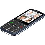 Telefon CPA Halo 28 Senior modrý s nabíjecím stojánkem