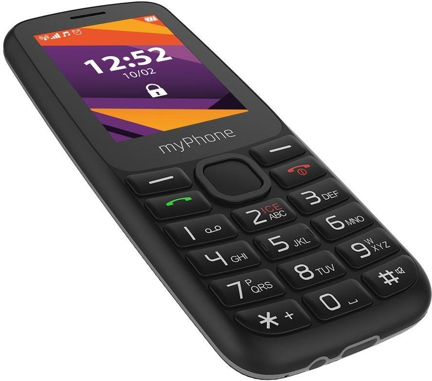 Telefon myPhone 6410 LTE černý