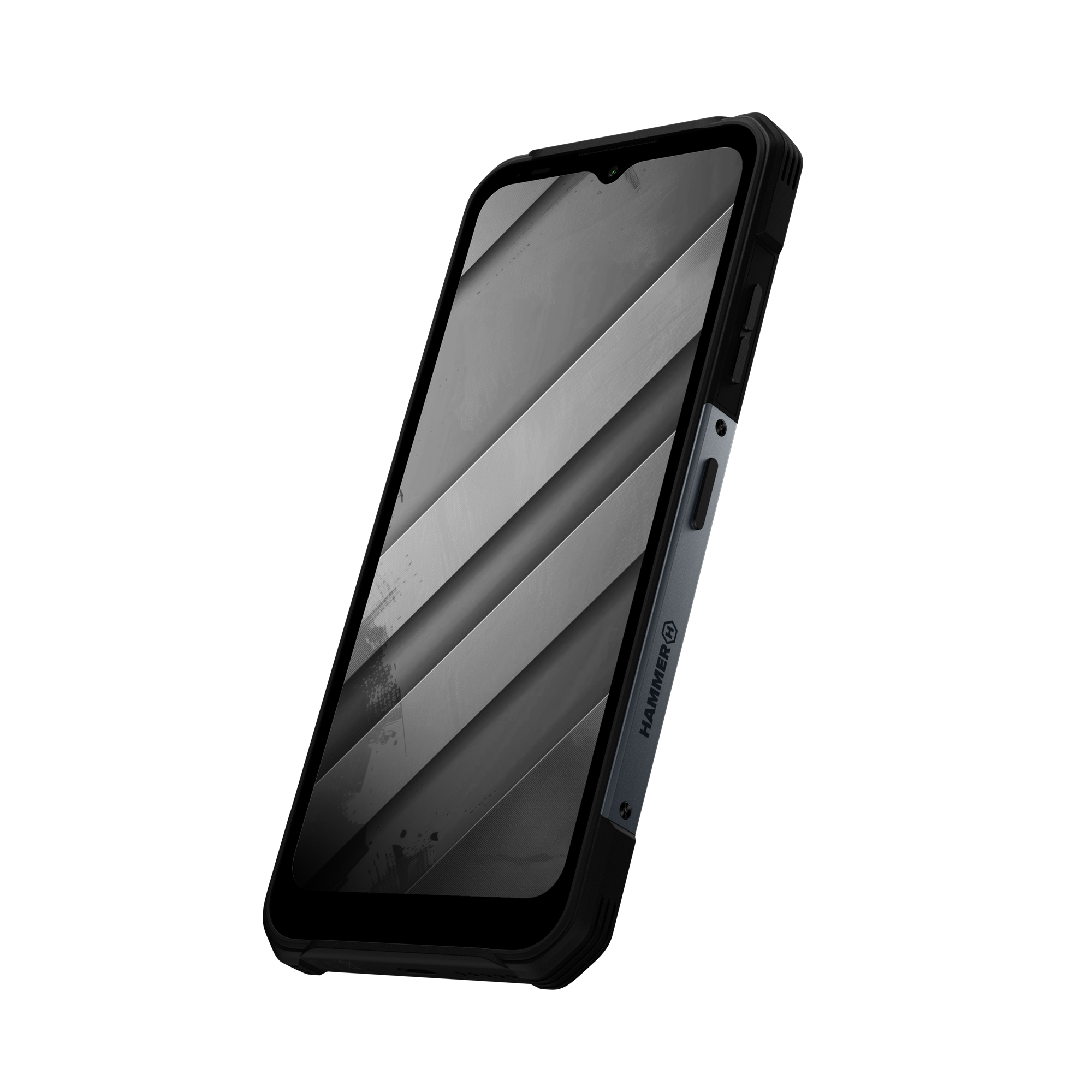 Telefon myPhone Hammer Construction 2 5G stříbrný