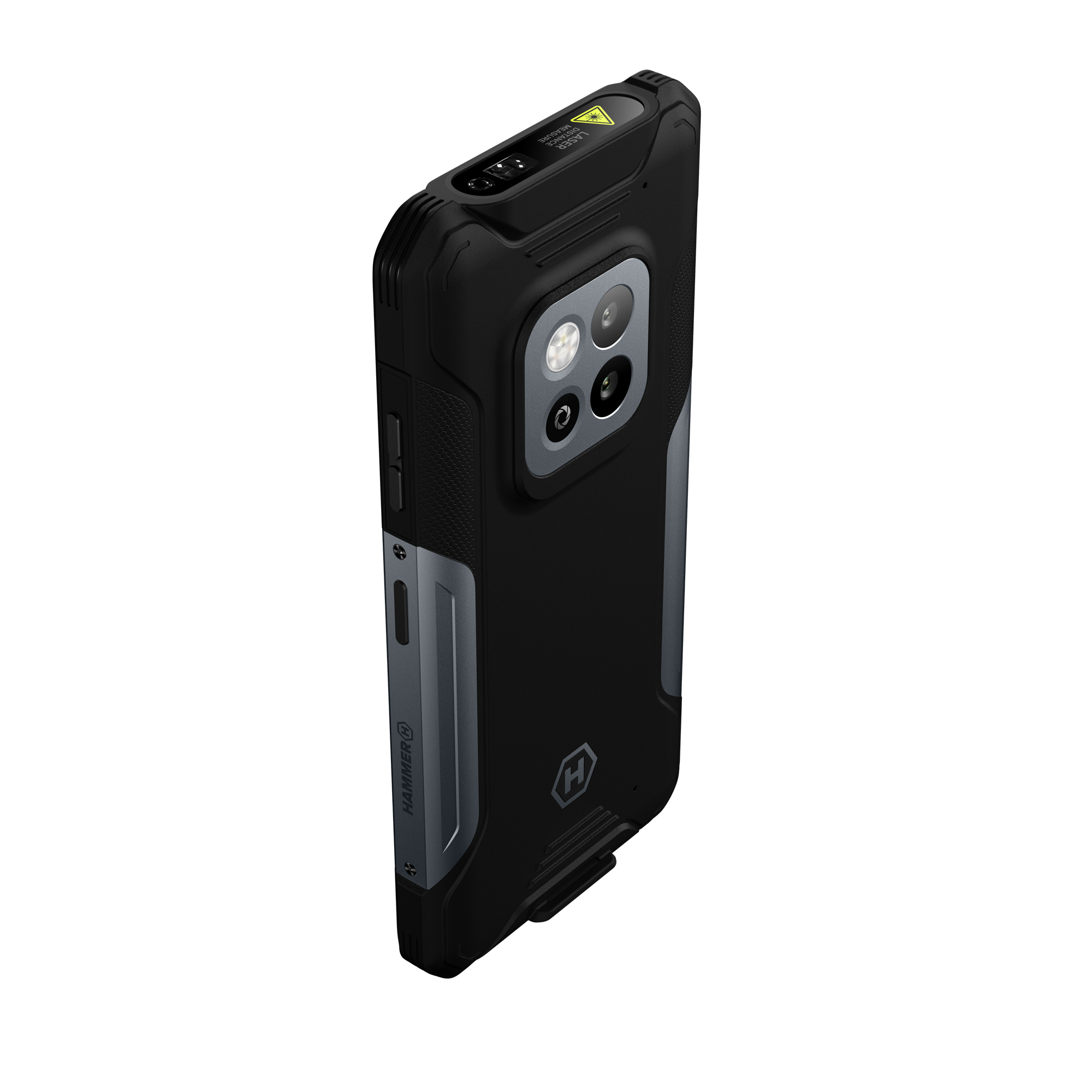 Telefon myPhone Hammer Construction 2 5G stříbrný