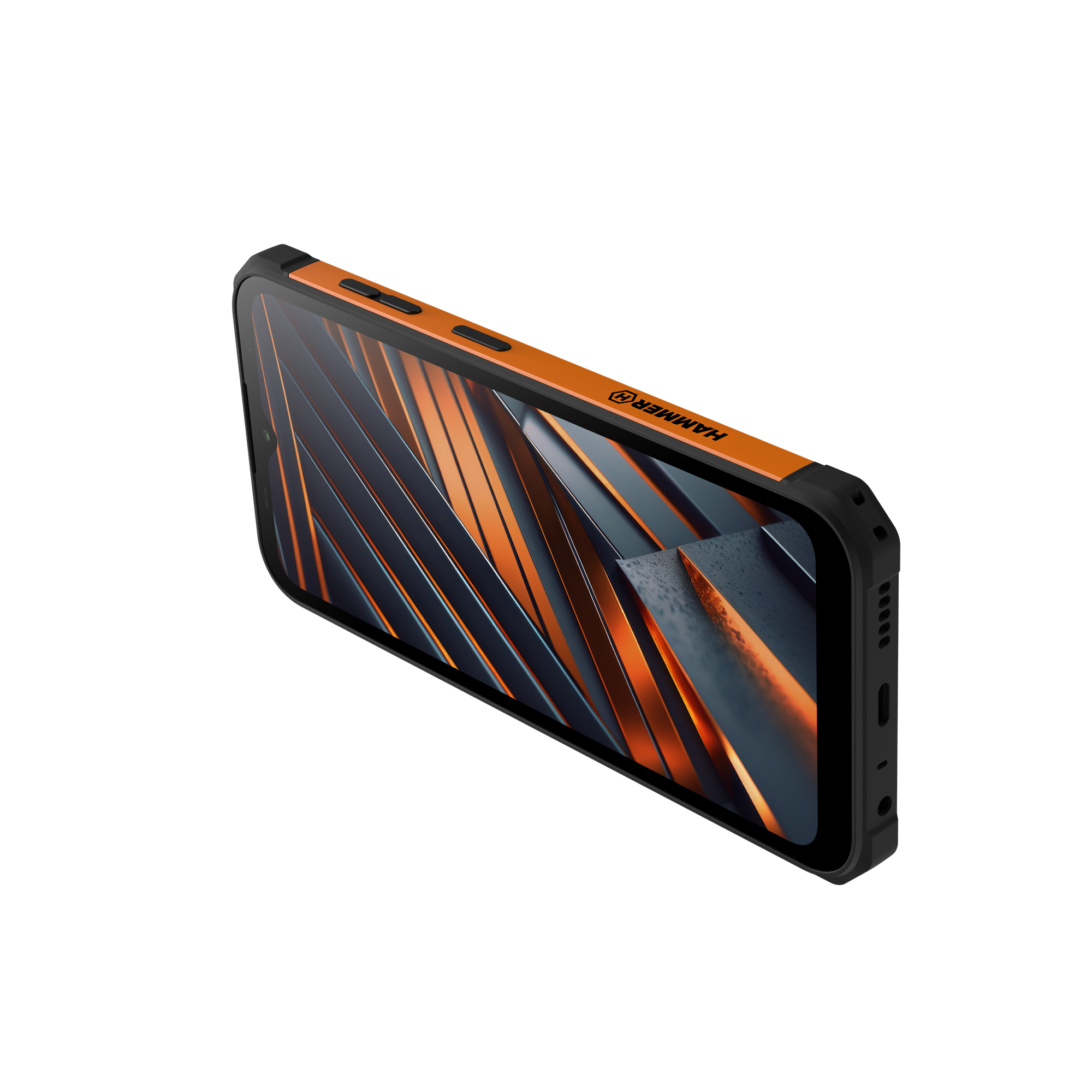 Telefon myPhone Hammer Iron Va oranžový