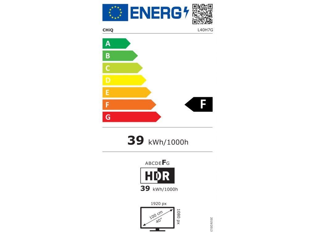Televízor CHiQ L40H7G 40" + 2 roky predĺženej záruky