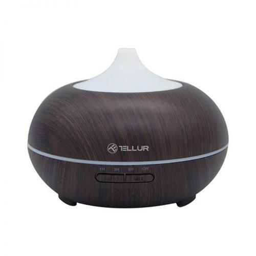 Tellur WiFi Smart aróma difuzér, 300 ml, LED, tmavohnedý