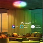 Tellur WiFi Smart LED kulaté stropní světlo, 24W, 3000-6500K + RGB, bílé