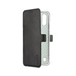 Tematické puzdro typu kniha pre Motorolu Moto E6i, čierne