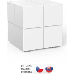 Tenda Nova MW6 (1 balenie) WiFi AC1200 Mesh Gigabit systém, MU-MIMO, 2x GLAN/GWAN, aplikácia SMART CZ