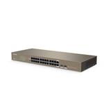 Tenda TEG1024F 24x Gigabit s SFP, 22x RJ45 2x SFP/RJ45, Fanless - bez ventilátorov, Rack , 6kV