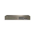 Tenda TEG5310P-8-150W Gigabitový L3 PoE switch 130W, 8x 1Gbps PoE, 2x RJ45/SFP, STP, IGMP, VLAN, Rack