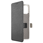 Tenké pouzdro typu kniha FIXED Topic pro Motorola Moto G04/G24/G04s/E14, černé