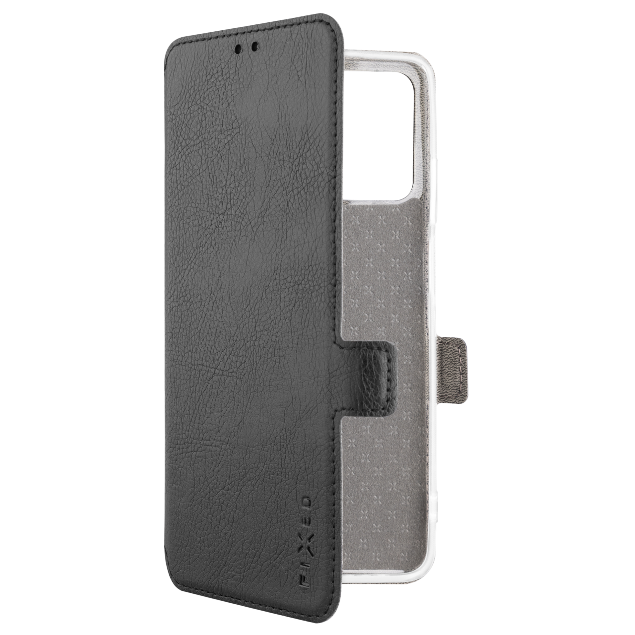 Tenké pouzdro typu kniha FIXED Topic pro Motorola Moto G24 Power, černé