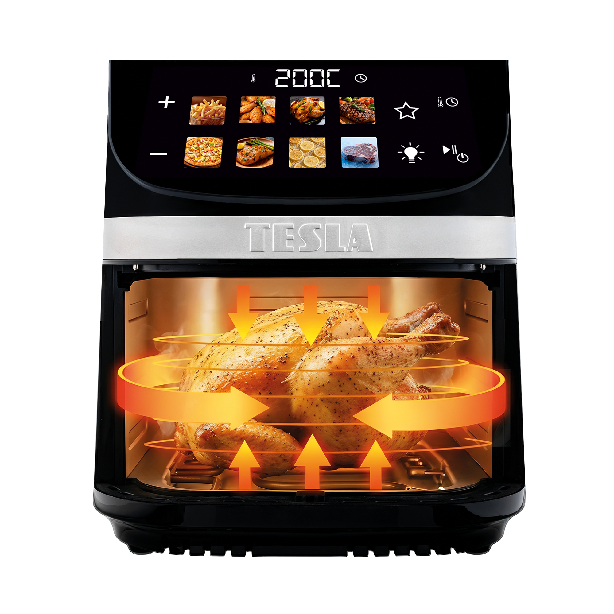 Teplovzdušná fritéza TESLA AirCook DualHeat QD73 XXL