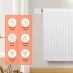 Termostatická hlavica IMMAX NEO SMART, Zigbee 3.0, TUYA