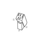 Tescoma Blok WOODY na 5 nožov, nožnice na hydinu