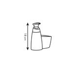 Tescoma Dávkovač saponátu s místem pro houbičku CLEAN KIT, 350 ml