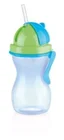 Tescoma Detská fľaša so slamkou BAMBINI 300 ml, modrá