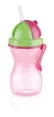 Tescoma Dětská láhev s brčkem BAMBINI 300 ml, růžová