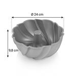 Tescoma Forma bábovka vysoká DELÍCIA 24 cm, větrník  