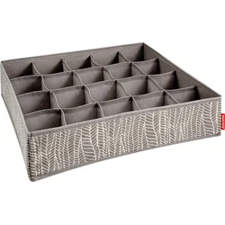 Tescoma Organizér na ponožky a spodnú bielizeň FANCY HOME, 40 x 35 x 10 cm, cappuccino