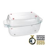 Tescoma Zapekacia misa s vekom GrandCHEF 40 x 26 cm, sklo