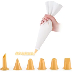 Tescoma Zdobiaca taška DELÍCIA 35 cm, plátno, 6 trysiek