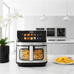 TESLA AirCook DualHeat QD464 XXL dvojitá teplovzdušná fritéza