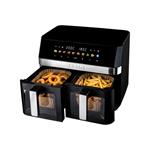 TESLA AirCook DualZone Q787 XXL Deluxe - multifunkční duální digitální horkovzdušná fritéza