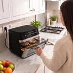 TESLA AirCook DualZone Q787 XXL Deluxe – multifunkčný digitálny fritéz s dvojitou zónou