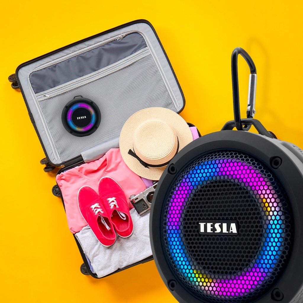 TESLA Sound BS60 – bezdrôtový Bluetooth reproduktor, sivý