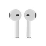 TESLA SOUND EB10 - Bezdrôtové slúchadlá Bluetooth, snehovo biele