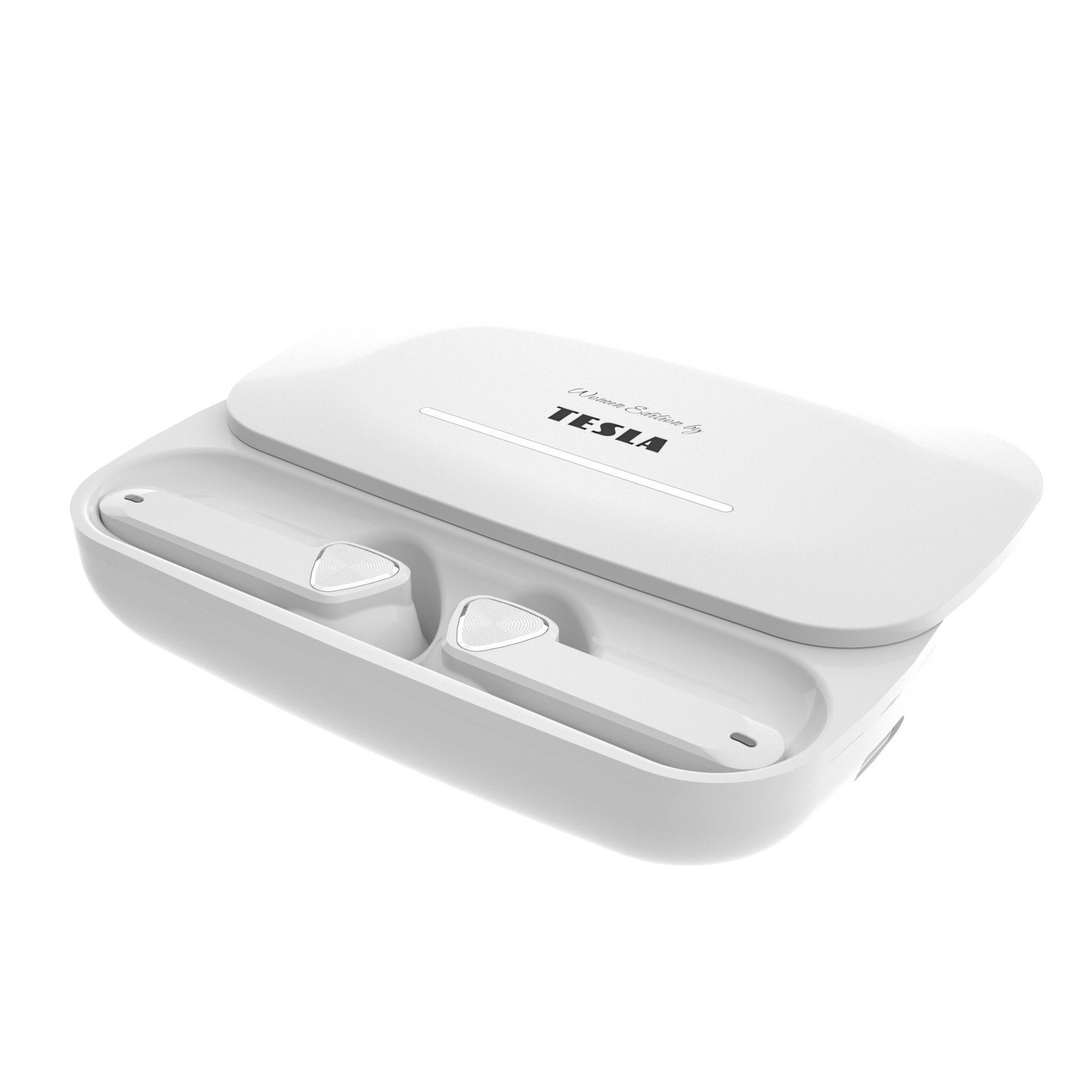 TESLA Sound EB20 bezdrátová Bluetooth sluchátka (Luxury White)
