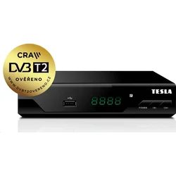 TESLA TE-310, DVB-T2 přijímač, H.265 (HEVC)