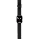Textilný pletený remienok Epico pre Apple Watch 38/40/41 mm - čierny