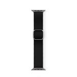 Textilný pletený remienok Epico pre Apple Watch 38/40/41 mm - čierny