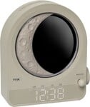 TFA 60.2053.15 - retro svetelný budík mesiac a meteory
