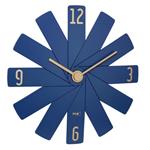 TFA 60.3020.06 - Dizajnové nástenné hodiny CLOCK IN THE BOX - modré