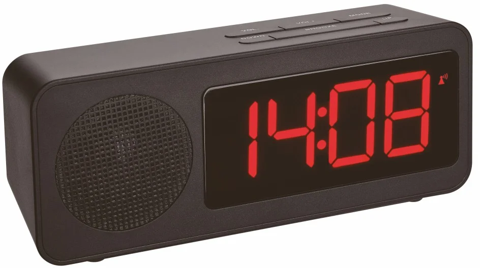 TFA Budík s rádiom, DCF časom a USB výstupom na dobíjanie mobilných zariadeniu 60.2546.01 TFA60.2546.01
